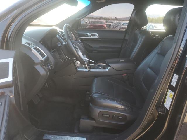 1FM5K8F89EGC25362 - 2014 FORD EXPLORER LIMITED BLACK photo 7