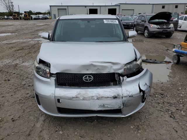 JTLKE50E381010406 - 2008 TOYOTA SCION XB SILVER photo 5