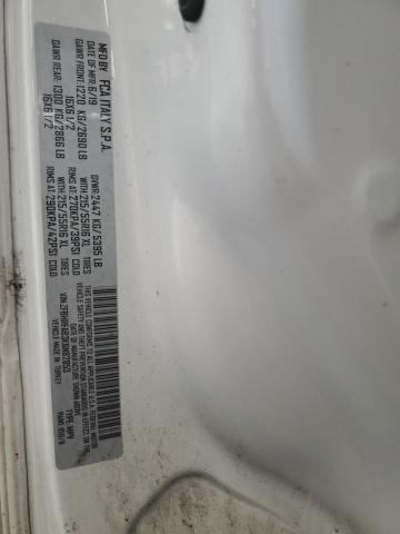 ZFBHRFAB3K6N82853 - 2019 RAM PROMASTER CITY Белый фото 13