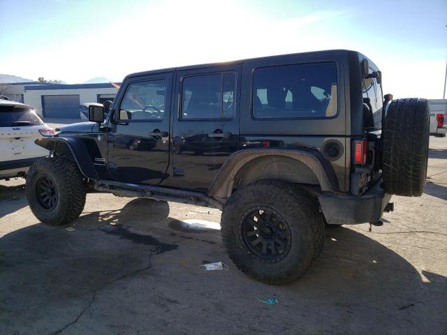 1C4BJWDG9CL142625 - 2012 JEEP WRANGLER U SPORT Schwarz Foto 2