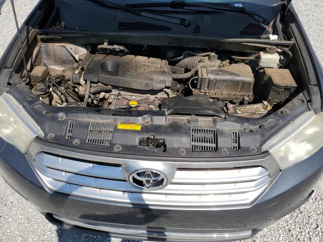 5TDZA3EH0DS037945 - 2013 TOYOTA HIGHLANDER BASE 灰色 照片 12