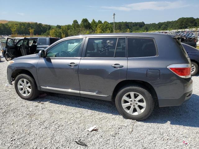 5TDZA3EH0DS037945 - 2013 TOYOTA HIGHLANDER BASE 灰色 照片 2