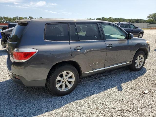 5TDZA3EH0DS037945 - 2013 TOYOTA HIGHLANDER BASE 灰色 照片 3