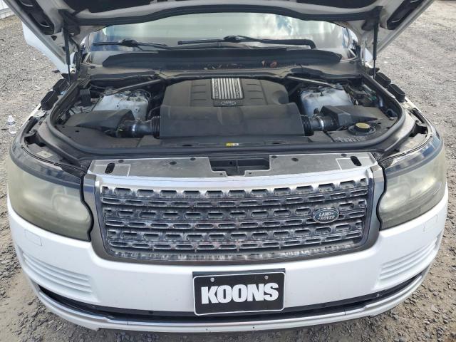 SALGS2VF9FA231427 - 2015 LAND ROVER RANGE ROVE HSE WHITE photo 12