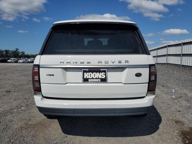 SALGS2VF9FA231427 - 2015 LAND ROVER RANGE ROVE HSE WHITE photo 6