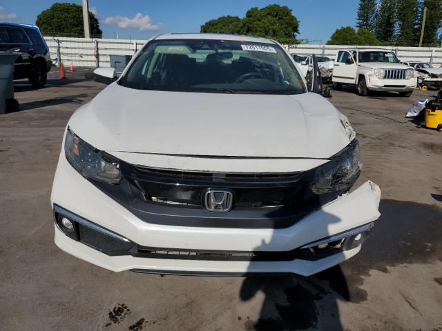 19XFC1F37KE013234 - 2019 HONDA CIVIC EX WHITE photo 5