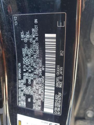 JTEBU5JR7D5124858 - 2013 TOYOTA 4RUNNER SR5 შავი ფოტო 13