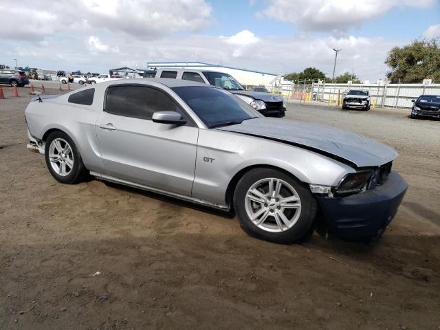 1ZVBP8CHXA5165267 - 2010 FORD MUSTANG GT SILVER photo 4