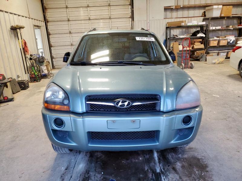 KM8JM12B19U034172 - 2009 HYUNDAI TUCSON GLS BLUE photo 5