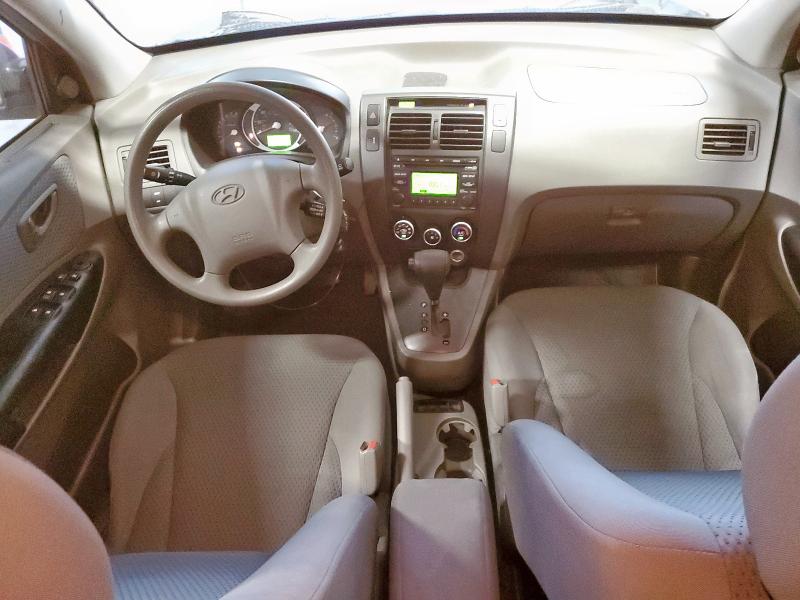 KM8JM12B19U034172 - 2009 HYUNDAI TUCSON GLS BLUE photo 8