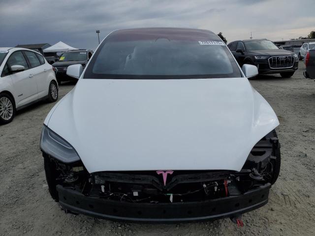 5YJXCAE27LF234387 - 2020 TESLA MODEL X WHITE photo 5