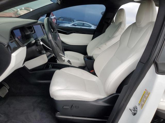 5YJXCAE27LF234387 - 2020 TESLA MODEL X WHITE photo 7