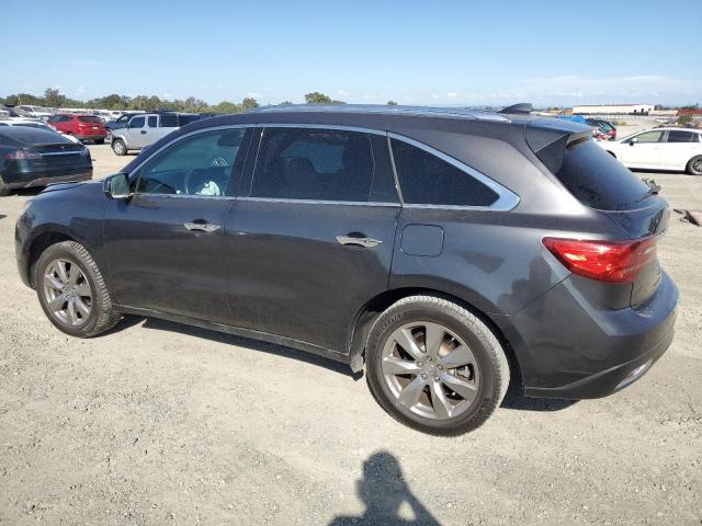 5FRYD3H82EB001970 - 2014 ACURA MDX ADVANCE BLACK photo 2