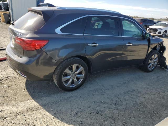 5FRYD3H82EB001970 - 2014 ACURA MDX ADVANCE BLACK photo 3