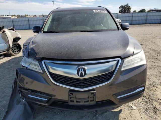 5FRYD3H82EB001970 - 2014 ACURA MDX ADVANCE BLACK photo 5