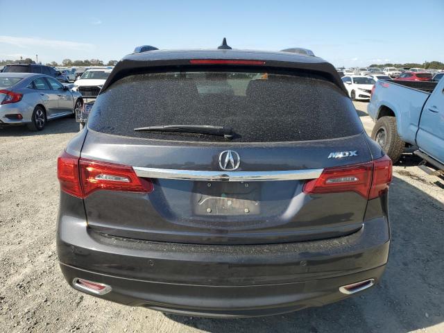 5FRYD3H82EB001970 - 2014 ACURA MDX ADVANCE BLACK photo 6