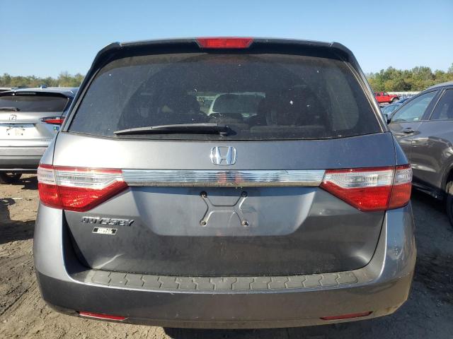 5FNRL5H23CB065710 - 2012 HONDA ODYSSEY LX GRAY photo 6