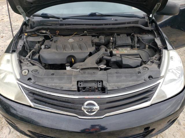 3N1BC1CPXAL449773 - 2010 NISSAN VERSA S BLACK photo 11