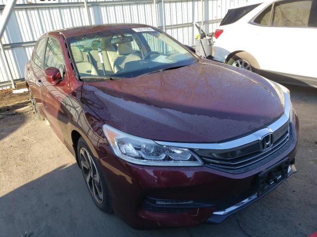 1HGCR2F8XHA133464 - 2017 HONDA ACCORD EXL MAROON photo 4