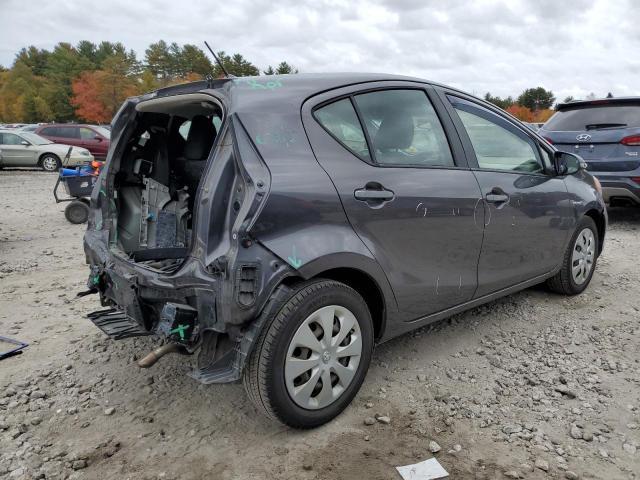 JTDKDTB30C1510658 - 2012 TOYOTA PRIUS C GRAY photo 3