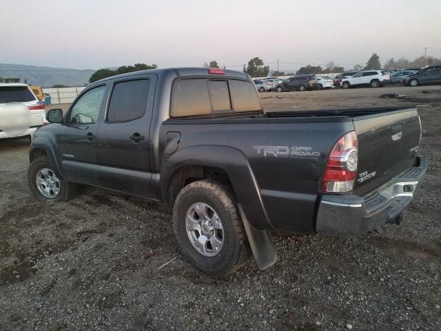 5TFJU4GN8DX049607 - 2013 TOYOTA TACOMA DOUBLE CAB PRERUNNER CHARCOAL photo 2