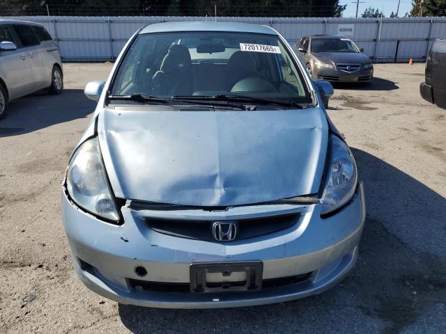JHMGD38497S049075 - 2007 HONDA FIT BLUE photo 5