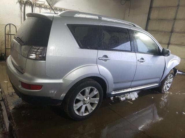 JA4JT5AX6AZ602428 - 2010 MITSUBISHI OUTLANDER GT SILVER photo 3