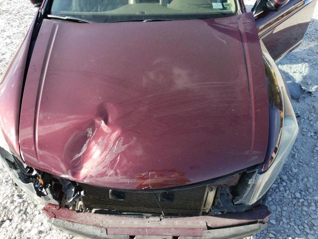 1HGCP36838A069666 - 2008 HONDA ACCORD EXL MAROON photo 11