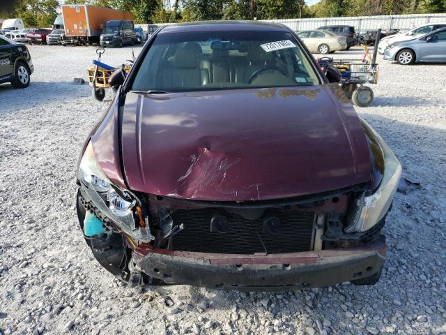 1HGCP36838A069666 - 2008 HONDA ACCORD EXL MAROON photo 5