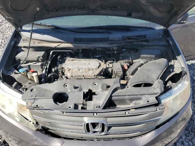 5FNRL5H67CB016965 - 2012 HONDA ODYSSEY EXL GRAY photo 12