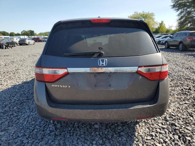 5FNRL5H67CB016965 - 2012 HONDA ODYSSEY EXL GRAY photo 6