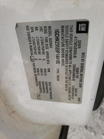 1GCHK29K18E116738 - 2008 CHEVROLET SILVERADO K2500 HEAVY DUTY WHITE photo 13