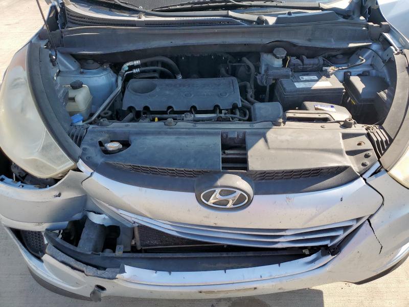 KM8JU3AC1BU155263 - 2011 HYUNDAI TUCSON GLS ვერცხლისფერი ფოტო 12