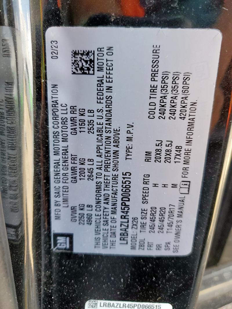 LRBAZLR45PD066515 - 2023 BUICK ENVISION PREFERRED Qara foto 12