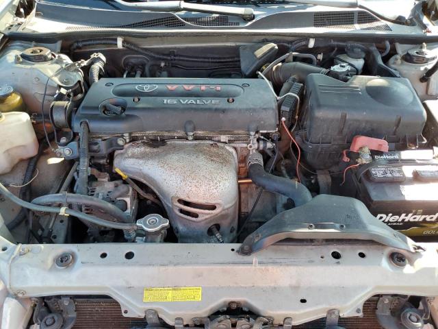 4T1BE32K22U049525 - 2002 TOYOTA CAMRY LE SILVER photo 11