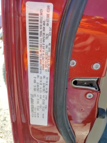 3D7UT2CL3AG135311 - 2010 DODGE RAM 2500 RED photo 12