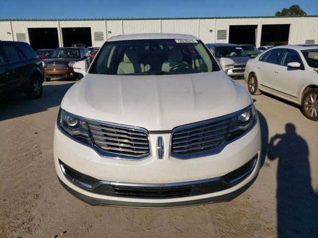 2LMTJ6KR3GBL49879 - 2016 LINCOLN MKX SELECT WHITE photo 5