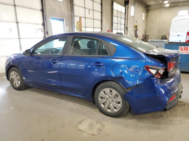 3KPA24AB4KE215316 - 2019 KIA RIO S BLUE photo 2