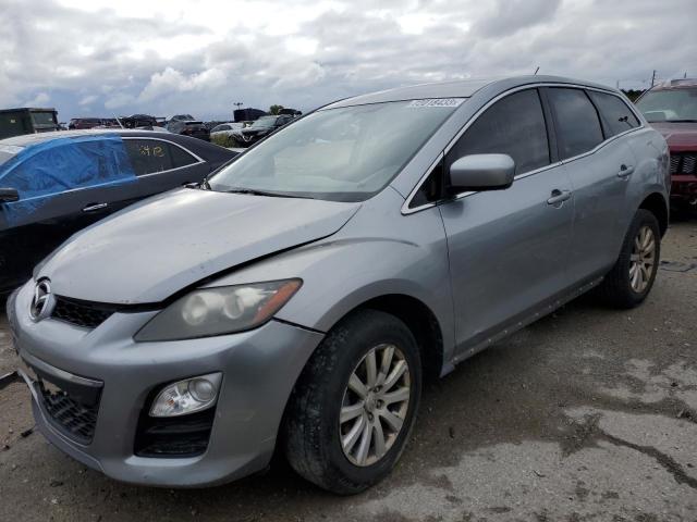 JM3ER2B58C0414168 - 2012 MAZDA CX-7 GRAY photo 1