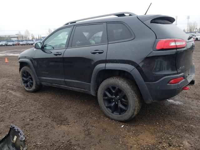 1C4PJMBS2FW619948 - 2015 JEEP CHEROKEE TRAILHAWK BLACK photo 2