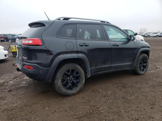 1C4PJMBS2FW619948 - 2015 JEEP CHEROKEE TRAILHAWK BLACK photo 3