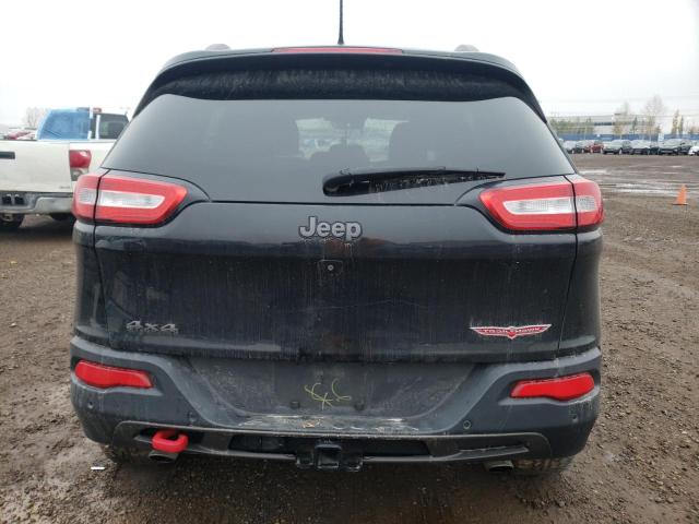 1C4PJMBS2FW619948 - 2015 JEEP CHEROKEE TRAILHAWK BLACK photo 6