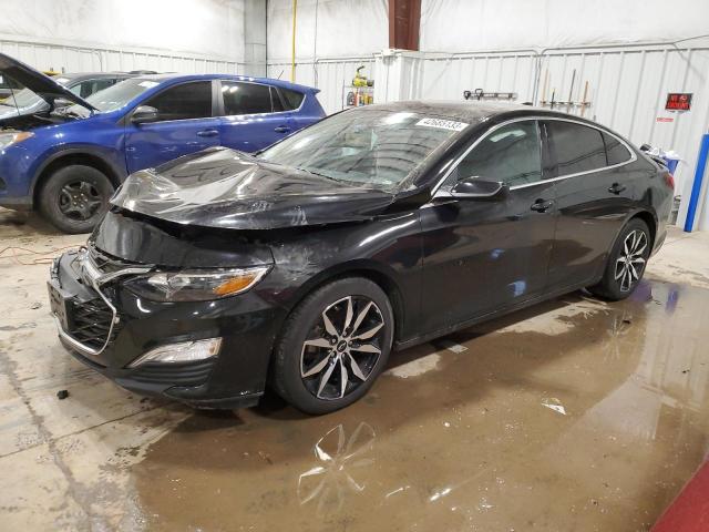 1G1ZG5ST9LF097538 - 2020 CHEVROLET MALIBU RS შავი ფოტო 1