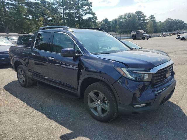 5FPYK3F71NB029946 - 2022 HONDA RIDGELINE RTL Көк фото 4