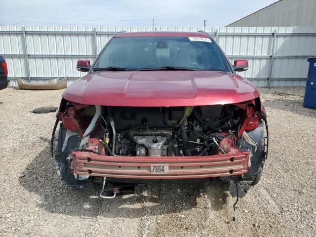 1FM5K7F84HGB38502 - 2017 FORD EXPLORER LIMITED Қызыл фото 5