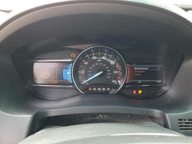 1FM5K7F84HGB38502 - 2017 FORD EXPLORER LIMITED Қызыл фото 9