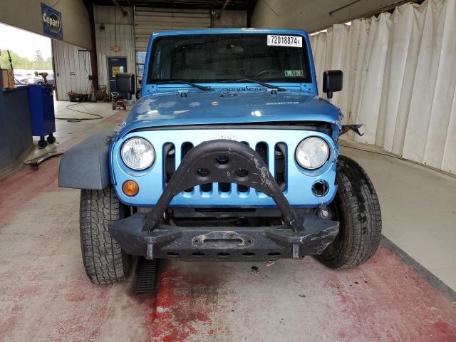 1J4BA3H13AL175003 - 2010 JEEP WRANGLER U SPORT BLUE photo 5