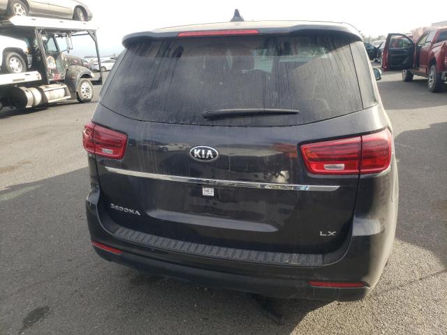 KNDMB5C14M6669565 - 2021 KIA SEDONA LX CHARCOAL photo 6