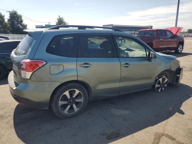 JF2SJAEC1HH487786 - 2017 SUBARU FORESTER 2.5I PREMIUM 绿色 照片 3