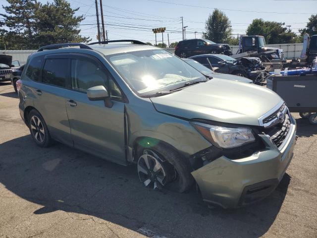 JF2SJAEC1HH487786 - 2017 SUBARU FORESTER 2.5I PREMIUM 绿色 照片 4